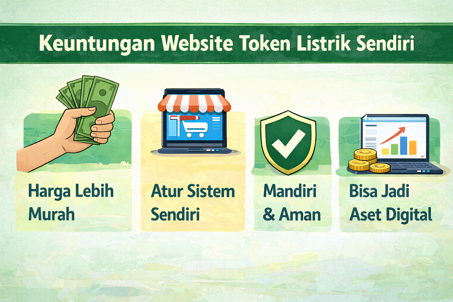 Cara Membuat Website Token Listrik Berbasis WordPress untuk Konsumsi Sendiri