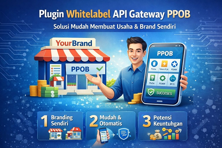 Plugin Whitelabel API Gateway PPOB : Solusi Modern Membangun Bisnis PPOB yang Stabil dan Menguntungkan