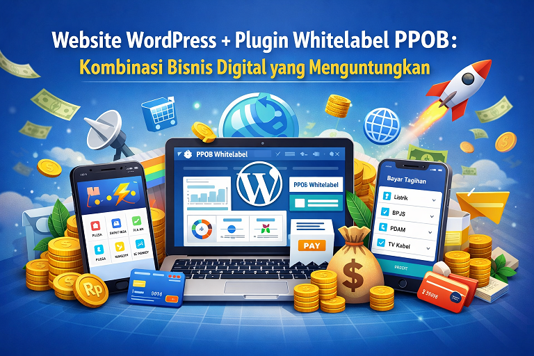 Website WordPress + Plugin Whitelabel PPOB: Kombinasi Bisnis Digital yang Menguntungkan