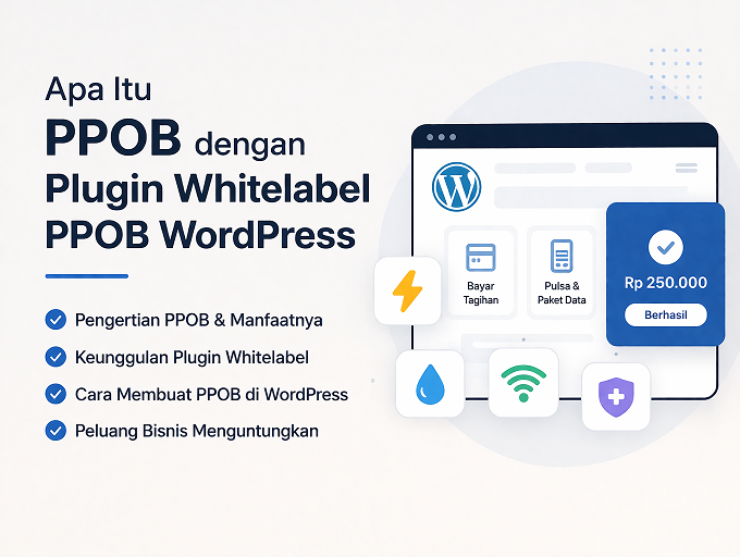 Apa Itu PPOB dengan Plugin Whitelabel PPOB WordPress
