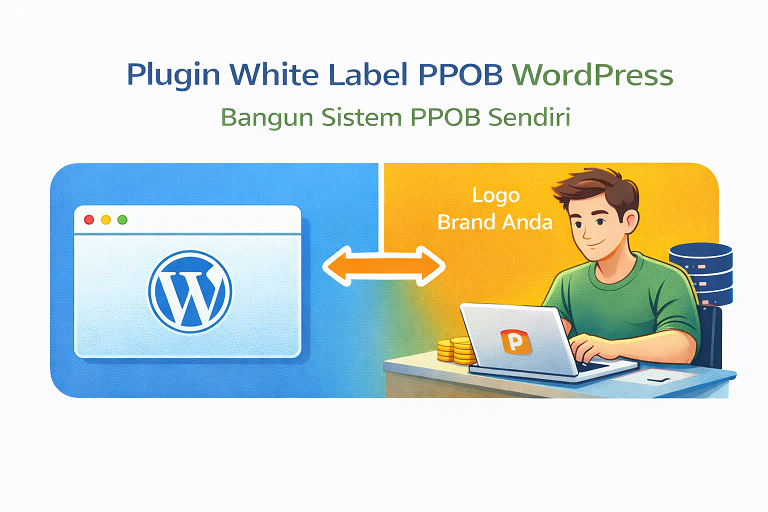Plugin White Label PPOB WordPress: Cara Mudah Bangun Sistem PPOB Sendiri